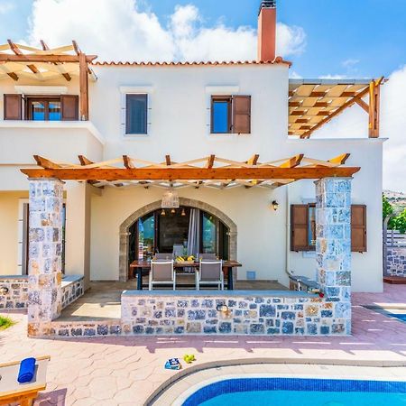 New Villa Kantifes 4 Families Or Couples With Private Pool & Bbq Kirianna Zewnętrze zdjęcie