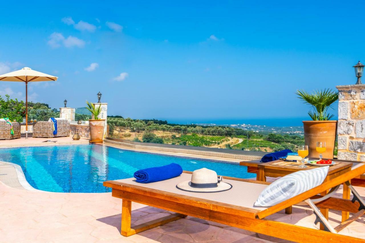New Villa Kantifes 4 Families Or Couples With Private Pool & Bbq Kirianna Zewnętrze zdjęcie